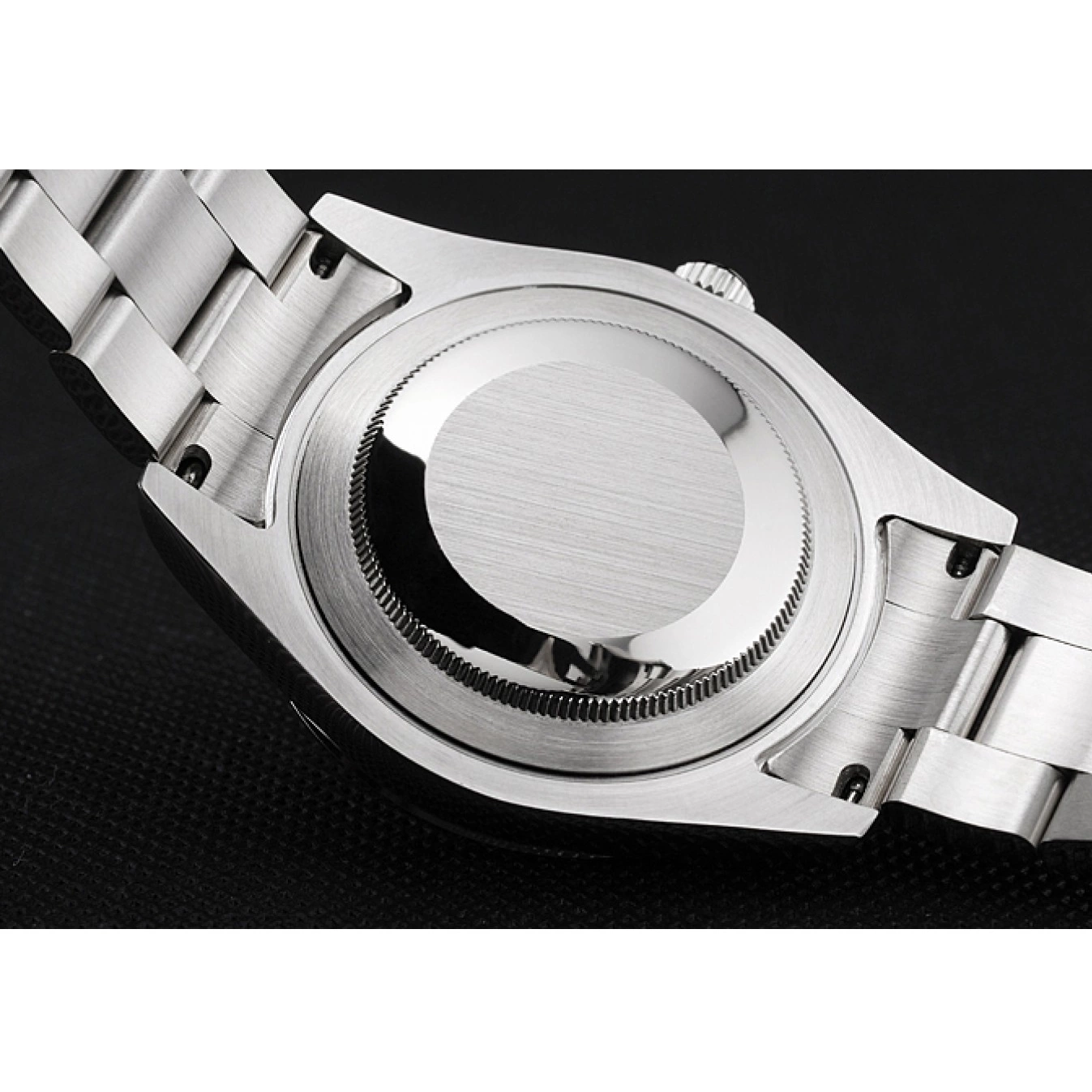 Rolex copies cheap Steel Case White Rolex Stainless Dial Bracelet Swiss Orange Milgauss And Markings 0612